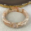 Natural Flower Agate Bangle 53.00g 15.8 by 8.4 mm Internal Diameter 57.3 mm - Huangs Jadeite and Jewelry Pte Ltd