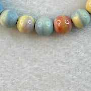 Natural Rainbow Gobi Agate Beads Bracelet 14.70g 15cm 7.9mm 23 Beads - Huangs Jadeite and Jewelry Pte Ltd