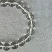 Natural Clear Quartz Bracelet 天然白水晶手链 30.35g 17cm 10.6mm 19 Beads - Huangs Jadeite and Jewelry Pte Ltd