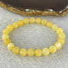 Natural Orange Aventurine Bracelet 17.51g 15.5cm 8.2mm 23 Beads - Huangs Jadeite and Jewelry Pte Ltd