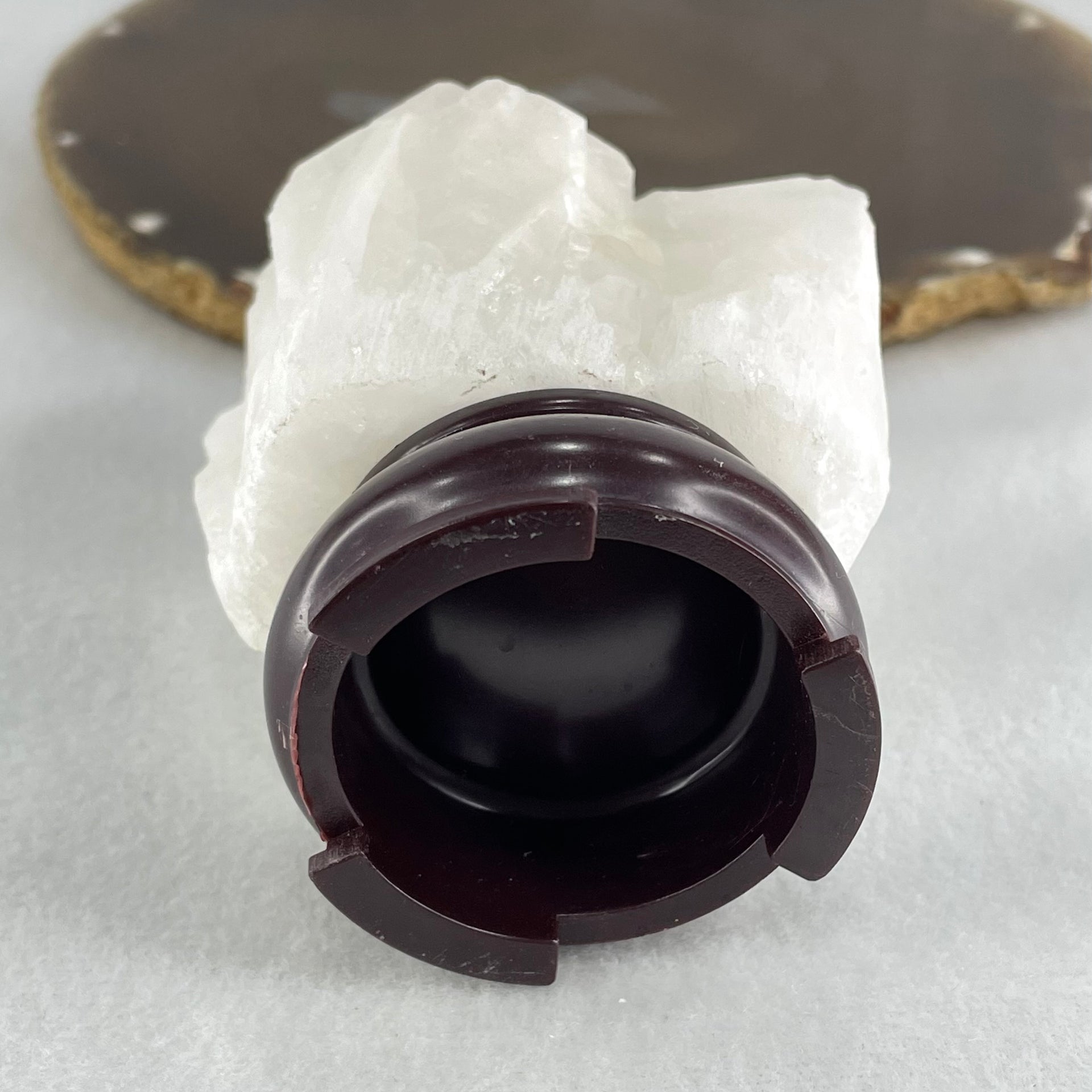 Natural Milky White Quartz Display 345.28g 65.6 by 55.3 by 88.7mm - Huangs Jadeite and Jewelry Pte Ltd