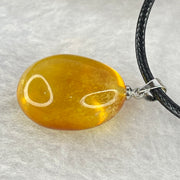 Natural Yellow Amber in String Necklace 3.60g 20.3 by 16.7 by 10.8mm - Huangs Jadeite and Jewelry Pte Ltd
