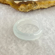 Natural Transparent White Agate Ring 2.31g 5.3 by 3.2mm US6.9 HK15 - Huangs Jadeite and Jewelry Pte Ltd