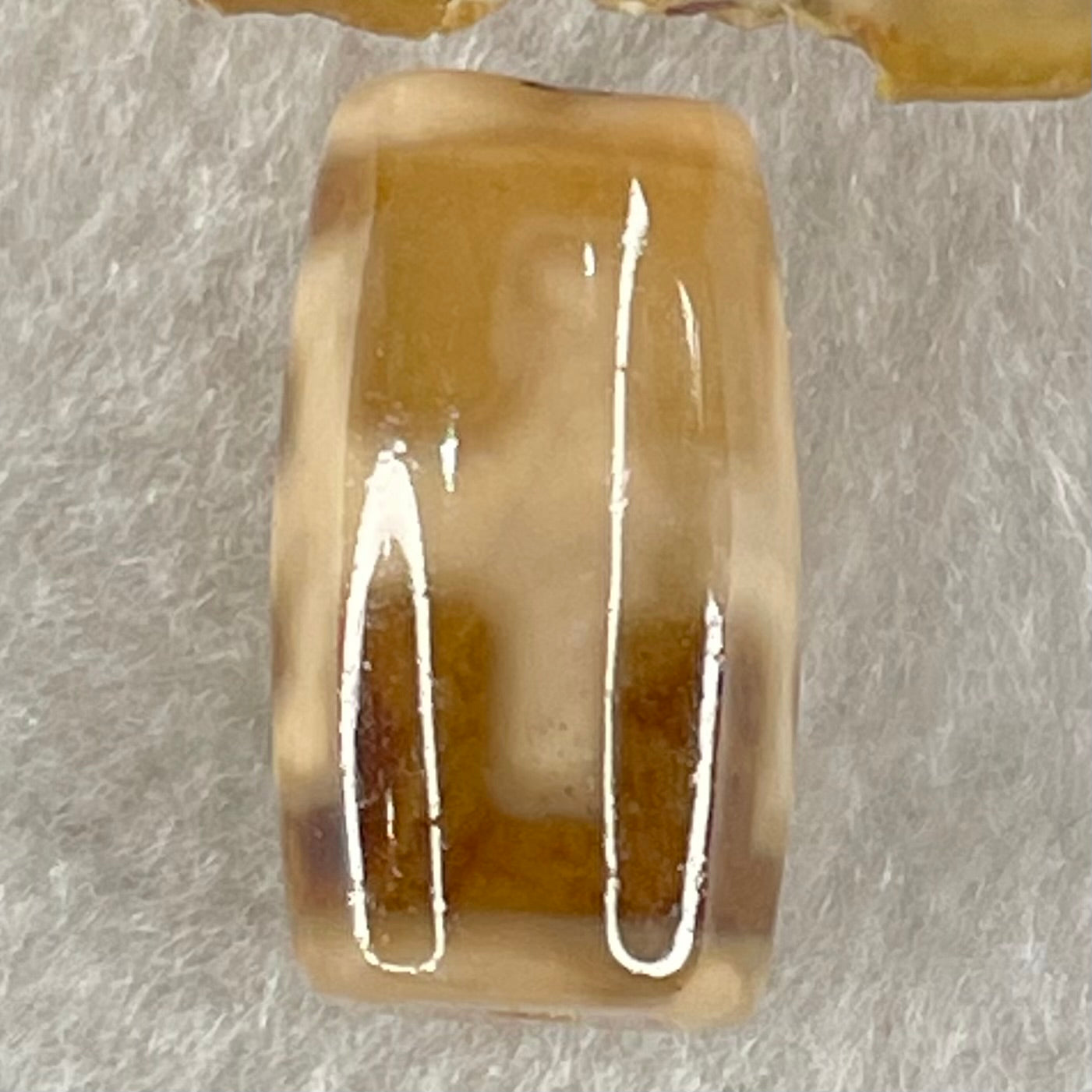 Natural Powerful Tibetan Old Oily Agate Patina Guiren Tairen Human Dzi Bead Totem Amulet Heavenly Master (Tian Zhu) 贵人天诛 4.84g 20.6 by 11.7mm - Huangs Jadeite and Jewelry Pte Ltd