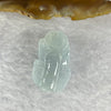 Type A Jelly Light Lavender Jadeite Pixiu Pendent A货浅紫色翡翠貔貅牌 7.72g 24.1 by 15.6 by 10.2mm - Huangs Jadeite and Jewelry Pte Ltd