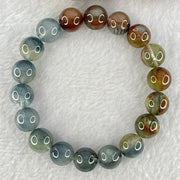 Good Grade Natural Blue Rutilated Quartz Bracelet 40.13g 18cm 12.0mm 18 Beads - Huangs Jadeite and Jewelry Pte Ltd