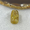 Good Grade Natural Golden Rutilated Quartz Crystal Lulu Tong Barrel 天然金顺发晶水晶露露通桶 
6.20g 20.2 by 12.9mm - Huangs Jadeite and Jewelry Pte Ltd