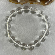 Natural Clear Quartz Beads Bracelet 40.45g 16cm 12.0mm 17 Beads - Huangs Jadeite and Jewelry Pte Ltd