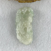 Special Natural Type A Light Green Jadeite Male Pixiu Pendant 20.74g 40.7 by 19.9 by 12.4mm - Huangs Jadeite and Jewelry Pte Ltd