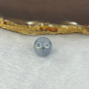 Type A Intense Lavender Jadeite Bead for Bracelet/Necklace/Earrings/Rings 4.02g 13.2mm - Huangs Jadeite and Jewelry Pte Ltd