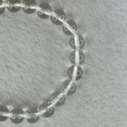 Natural Clear Quartz Bracelet 天然白水晶手链 18.62g 16.5cm 8.4mm 24 Beads - Huangs Jadeite and Jewelry Pte Ltd