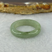 Type A Green Jadeite Ring 3.45g 5.2 by 3.8mm US7 HK15.5 - Huangs Jadeite and Jewelry Pte Ltd