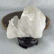 Natural Milky White Quartz Display 228.89g 81.1 by 47.3 by 83.7mm - Huangs Jadeite and Jewelry Pte Ltd