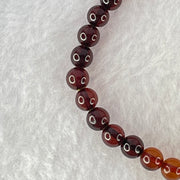 Natural Mixed Color Amber Beads Bracelet 1.88g 16cm 5.5mm 35 Beads - Huangs Jadeite and Jewelry Pte Ltd