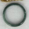 Type A Blueish Green Bangle 40.09g 11.7 by 6.6 mm Inner Diameter 56.0 mm (Very Slight Internal Lines) - Huangs Jadeite and Jewelry Pte Ltd