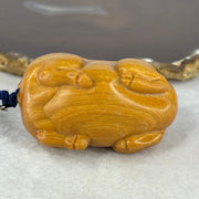 Natural Sandalwood Goat Wooden Handplay 天然檀香羊手把件 68.77g 61.1 by 34.7 by 45.2mm - Huangs Jadeite and Jewelry Pte Ltd