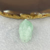 Type A Sky Blue Jadeite Pixiu Pendent A货天空蓝翡翠貔貅牌  9.21g 22.8 by 15.4 by 13.3 mm - Huangs Jadeite and Jewelry Pte Ltd