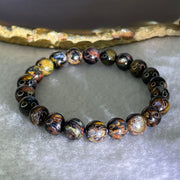 Good Grade Natural Petersite Beads Bracelet 19.87g 16cm 8.8mm 22 Beads - Huangs Jadeite and Jewelry Pte Ltd