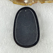 Type A Opaque Black Omphacite Jadeite Samantabhadra Bodhisattva Pendant Dragon and Snake Zodiac Guardian 18.30g 51.8 by 33.7 by 7.9mm - Huangs Jadeite and Jewelry Pte Ltd