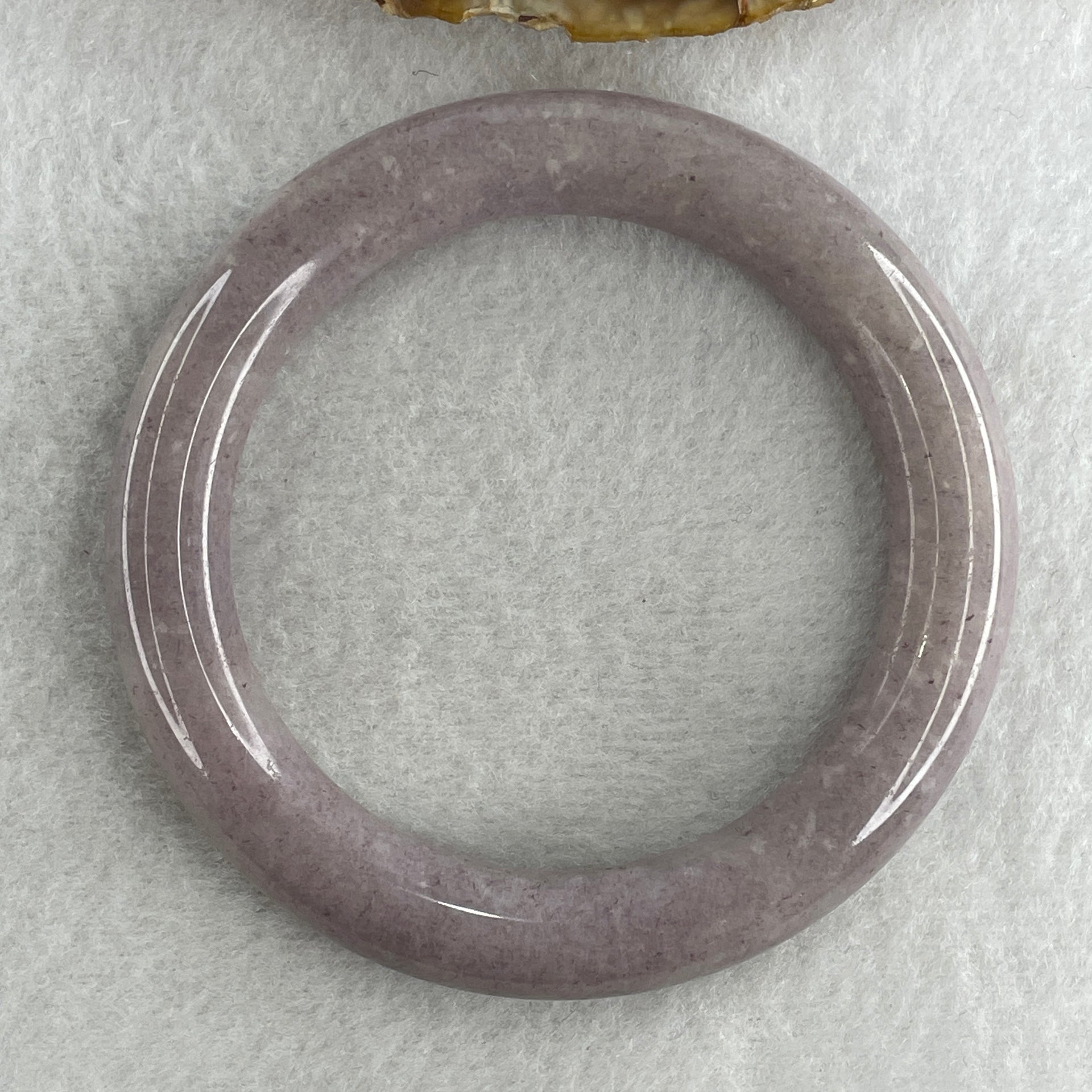 Natural Purple Aventurine Bangle 55.65g Inner Diameter 58.0mm 11.0 by 11.8mm (Very Very Slight Internal Line) - Huangs Jadeite and Jewelry Pte Ltd