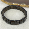 Natural Smoky Quartz Bracelet 26.61g 16cm 11.8 by 9.1 by 5.9mm 20 pcs - Huangs Jadeite and Jewelry Pte Ltd