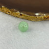 Type A Apple Green Jadeite Bead for Bracelet/Necklace/Earrings/ Ring 2.65g 11.6mm - Huangs Jadeite and Jewelry Pte Ltd