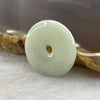 Type A Green Lavender Ping An Kou Jadeite 23.6 by 23.6 by 5.5mm 6.21g - Huangs Jadeite and Jewelry Pte Ltd
