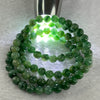 Type A Jelly Green Piao Hua Flora Jadeite Necklace 6.5mm 96 Beads 46.38g - Huangs Jadeite and Jewelry Pte Ltd