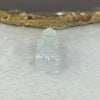 Type A Icy White Jadeite Pixiu Charm 8.06g 30.6 by 13.3 by 11.5mm - Huangs Jadeite and Jewelry Pte Ltd