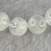Natural White Phantom Quartz Beads Bracelet 31.98g 17cm 10.8mm 19 Beads - Huangs Jadeite and Jewelry Pte Ltd