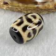 Natural Powerful Tibetan Old Oily Agate 6 Hearts Tortoise Shell Dzi Bead Heavenly Master (Tian Zhu) 六心龟壳天珠 5.01g 18.1 by 13.1mm - Huangs Jadeite and Jewelry Pte Ltd