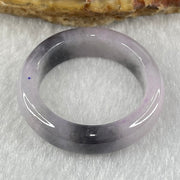 Type A Lavender with Grey Patches Jadeite Ring 4.37g 6.1 by 3.8mm US9.2/HK 20.5 (Very Slight Internal Line) - Huangs Jadeite and Jewelry Pte Ltd