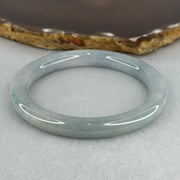 Type A Lavender Jadeite Bangle Internal Diameter 54.0mm 56.42g 8.4 by 8.3mm (Internal Lines) - Huangs Jadeite and Jewelry Pte Ltd