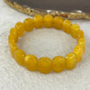 Natural Orange Aventurine Bracelet 30.23g 17cm 14.7 by 11.2 by 5.9mm 18 Beads - Huangs Jadeite and Jewelry Pte Ltd