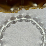Natural Clear Quartz Bracelet 天然白水晶手链 30.35g 17cm 10.6mm 19 Beads - Huangs Jadeite and Jewelry Pte Ltd