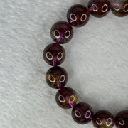Very Good Grade Natural Auralite 23 Bracelet 天然激光23手链 56.92g 19cm 13.9mm 16 Beads - Huangs Jadeite and Jewelry Pte Ltd