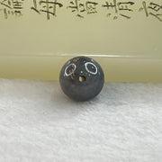 Type A Grey Wuji Jadeite Beads for Bracelet/Necklace/Earring/Ring 1.81g 10.2mm - Huangs Jadeite and Jewelry Pte Ltd