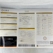 0.5 Ct Colourless Round Brilliant Diameter 5.0mm D VVS1 Excellent Cut Excellent Polish Excellent Symmetry None Florescence Moissanite in S925 Silver Earrings GRA 218444635 - Huangs Jadeite and Jewelry Pte Ltd