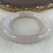 Natural Purple Flower Agate Bangle Set 119.44g Inner Diameter 55.6mm 10.8 by 11.2mm (Perfect) - Huangs Jadeite and Jewelry Pte Ltd