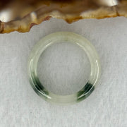 Type A Light Lavender Green with Blueish Green Patches Jadeite Ring 3.11g 5.5 by 3.5mm US6.6 HK14.5 (Very Slight Internal Line) - Huangs Jadeite and Jewelry Pte Ltd
