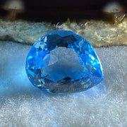 Natural Sky Blue Topaz Teardrop Shape 14.58ct 16.5 by 13.2 by 8.4mm - Huangs Jadeite and Jewelry Pte Ltd