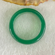 Natural Green Chalcedony Ring 2.78g 6.0 by 3.2mm US7.8 HK17.2 - Huangs Jadeite and Jewelry Pte Ltd