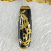 Natural Powerful Tibetan Old Oily Agate Guan Yin on Dragon Dzi Bead Heavenly Master (Tian Zhu) 观音龙天珠 8.66g 36.9 by 12.2mm - Huangs Jadeite and Jewelry Pte Ltd