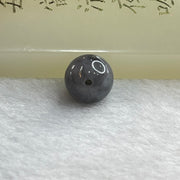 Type A Grey Wuji Jadeite Beads for Bracelet/Necklace/Earring/Ring 1.86g 10.3mm - Huangs Jadeite and Jewelry Pte Ltd