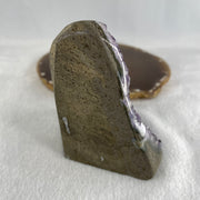 Natural Amethyst Rough Irregular Shaped Display 459.3g 85.2 by 69.4 by 96.2mm - Huangs Jadeite and Jewelry Pte Ltd