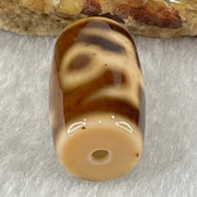 Natural Powerful Tibetan Old Oily Agate Patina Guiren Tairen Human Dzi Bead Totem Amulet Heavenly Master (Tian Zhu) 贵人天诛 4.99g 19.7 by 11.8mm - Huangs Jadeite and Jewelry Pte Ltd
