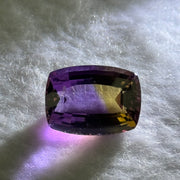 Natural Faceted Ametrine Cushion Cut 16.80ct 18.1 by 13.2 by 9.8mm - Huangs Jadeite and Jewelry Pte Ltd