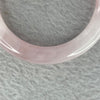 Natural Rose Quartz Bangle 46.26g 10.3 by 10.6 mm Internal Diameter 56.4 mm - Huangs Jadeite and Jewelry Pte Ltd