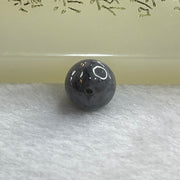 Type A Grey Wuji Jadeite Beads for Bracelet/Necklace/Earring/Ring 1.85g 10.2mm - Huangs Jadeite and Jewelry Pte Ltd
