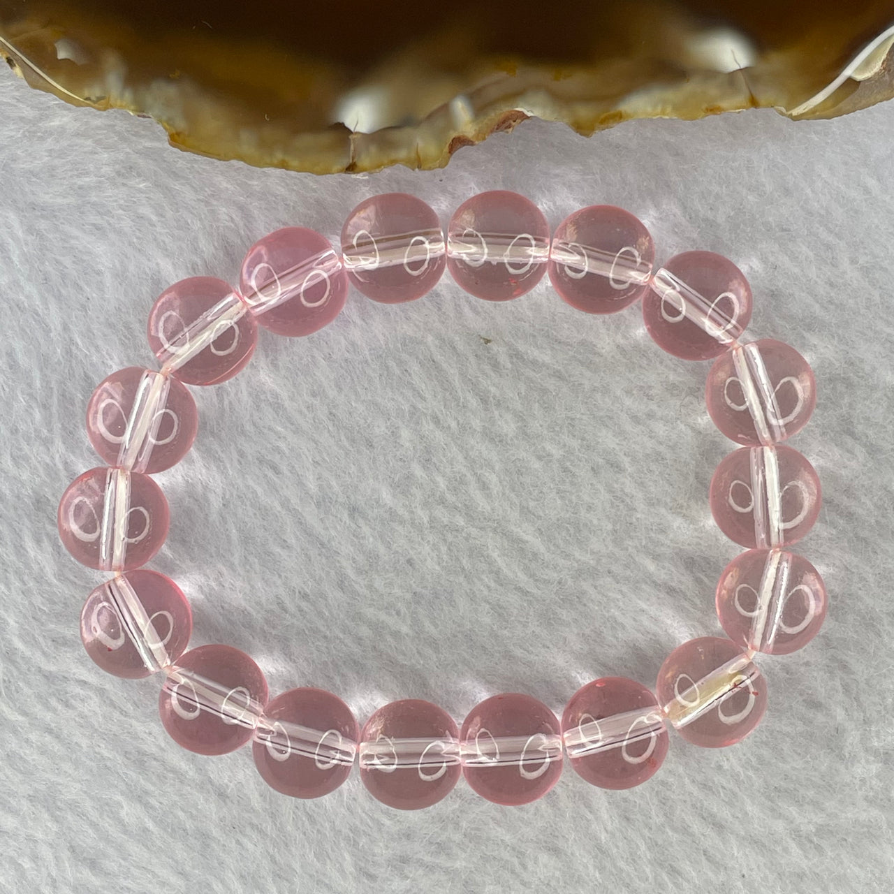 Natural Clear Quartz Beads Bracelet 22.90g 10.2 mm 18 beads - Huangs Jadeite and Jewelry Pte Ltd